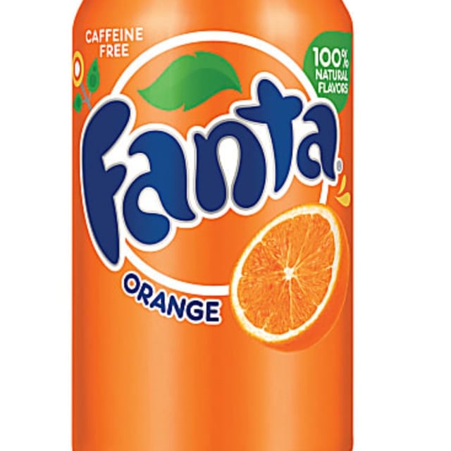 Canned Fanta.