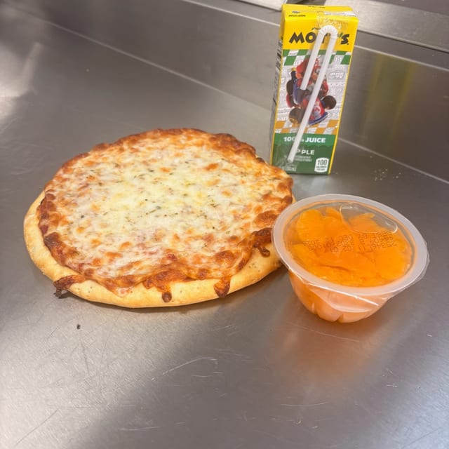 K: Cheese Pizza.