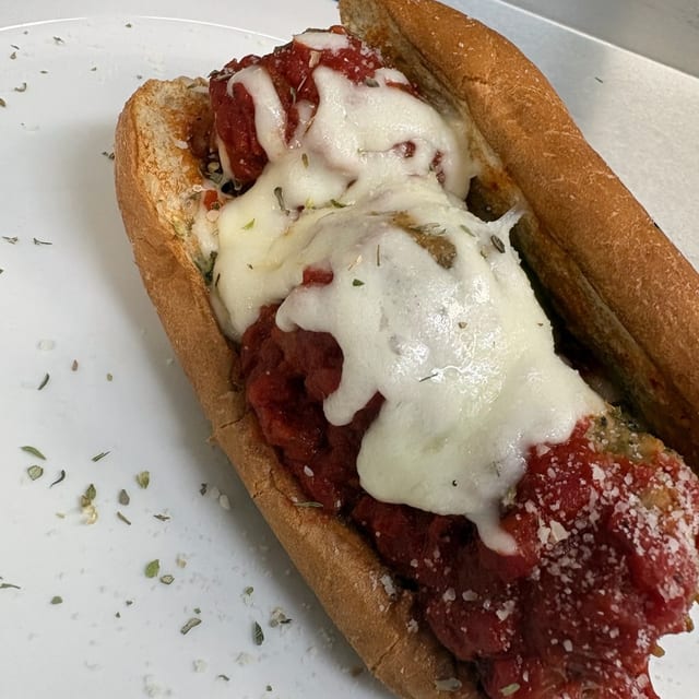 Meatball Sandwich.