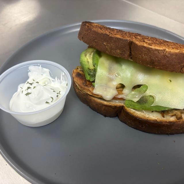 Avocado Chicken Melt.
