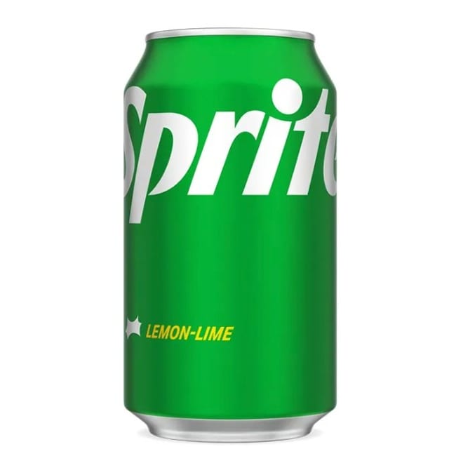 Canned Sprite.