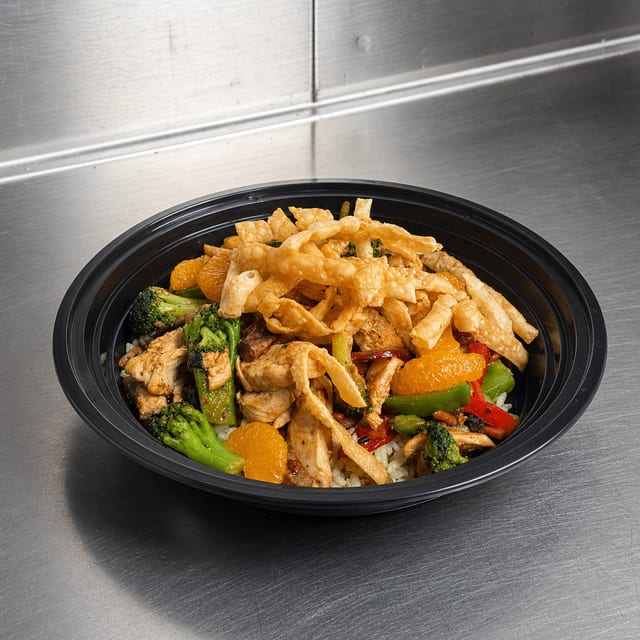 Fried Chicken Rice Bowl.