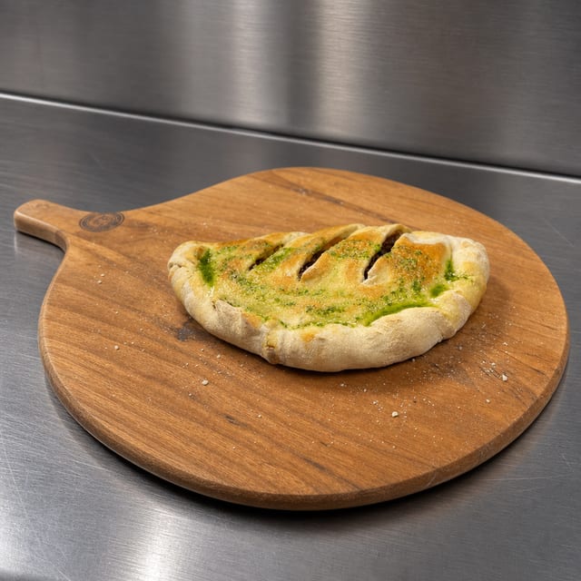 BBQ Chicken Calzone.