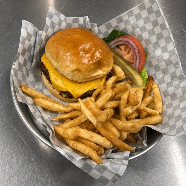 Bacon Cheeseburger.
