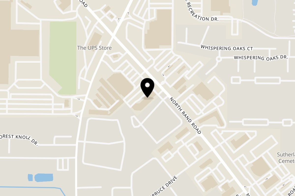 Map showing the location of D&Colie's Pizza on 2070 N Rand Rd # C in Palatine